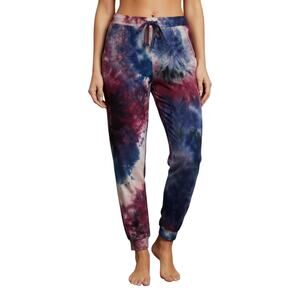 Laila Jayde Tie Dye Joggers Multicolor Soft Stretch NWT Women’s Medium